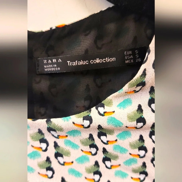 Zara Trafaluc Collection toucan dress - Picture 5 of 6